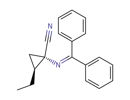(1S,2S)-1-(N-diphenylmethyleneamino)-2-ethylcyclopropanecarbonitrile