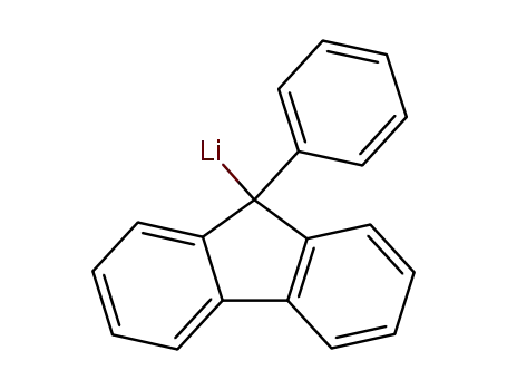 Molecular Structure of 733-88-0 (Lithium, (9-phenyl-9H-fluoren-9-yl)-)