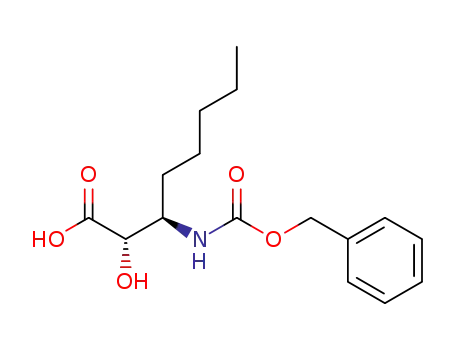 (2S,3R)-3-benzyloxycarbonylamino-2-hydroxyoctanoic acid