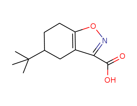 1,2-Benzisoxazole-3-carboxylic acid, 5-(1,1-dimethylethyl)-4,5,6,7-tetrahydro-
