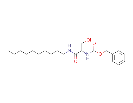 Molecular Structure of 549528-07-6 (((S)-1-Decylcarbamoyl-2-hydroxy-ethyl)-carbamic acid benzyl ester)