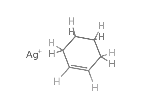 Molecular Structure of 45467-41-2 (Silver(1+), [(1,2-h)-cyclohexene]-)