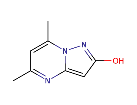 Molecular Structure of 26911-66-0 (5,7-DIMETHYLPYRAZOLO[1,5-A]PYRIMIDIN-2-OL)