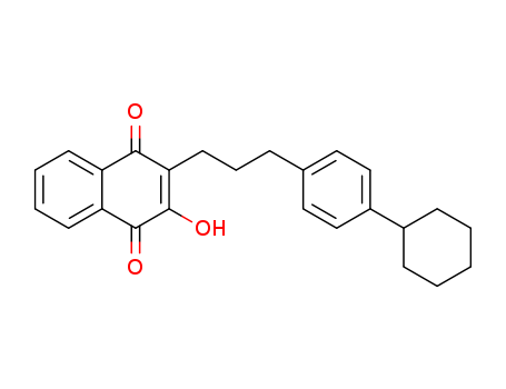 3-(3-(3-Cyclohexylphenyl)propyl)-2-hydroxynaphthalene-1,4-dione cas  18100-17-9