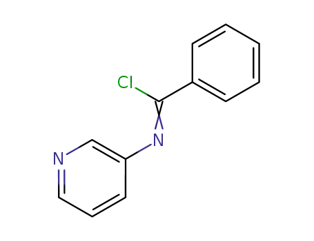 Benzenecarboximidoyl chloride, N-3-pyridinyl-