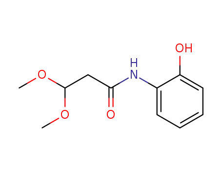N-(2-hydroxyphenyl)-3,3-dimethoxypropanamide