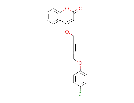 4-[4-(4-Chloro-phenoxy)-but-2-ynyloxy]-chromen-2-one