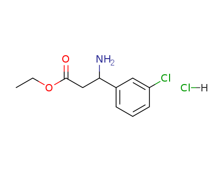 ETHYL 3-AMINO-3-(3-CHLOROPHENYL)PROPANOATE HYDROCHLORIDE