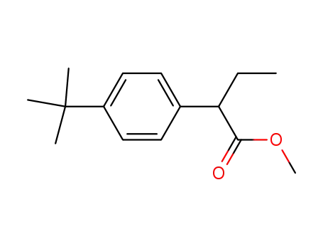 methyl 2-(4-t-butylphenyl)butanoate