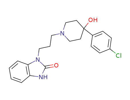 2H-Benzimidazol-2-one,
1-[3-[4-(4-chlorophenyl)-4-hydroxy-1-piperidinyl]propyl]-1,3-dihydro-