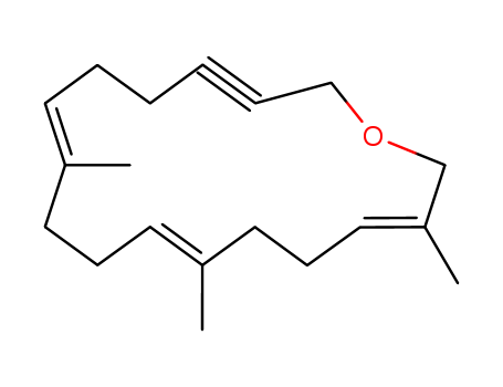 Oxacycloheptadeca-3,7,11-trien-15-yne, 3,7,11-trimethyl-, (E,E,E)-