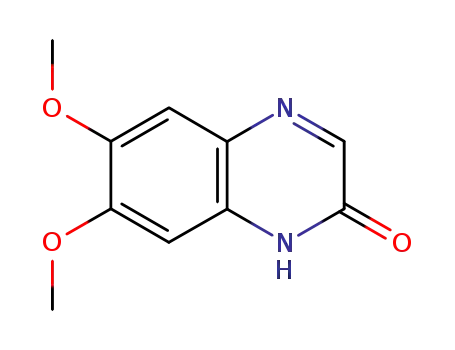 Molecular Structure of 5739-98-0 (2-HYDROXY-6,7-DIMETHOXYQUINOXALINE)