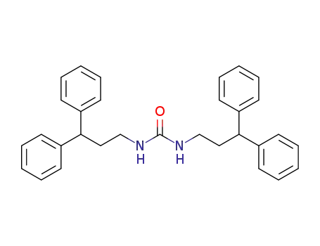 Molecular Structure of 100938-83-8 (1,3-Bis(3,3-diphenylpropyl)harnstoff)