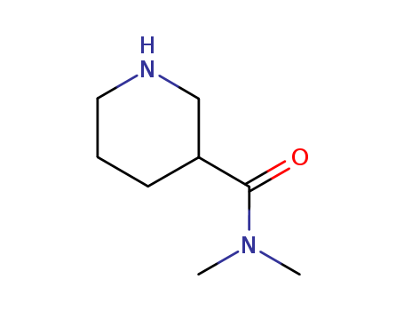 5505-20-4,N,N-DIMETHYL-3-PIPERIDINECARBOXAMIDE,3-(dimethylcarbamoyl)piperidine;N,N-Dimethyl-nipecotamid;3-Piperidinecarboxamide,N,N-dimethyl;N,N-dimethyl-3-piperidinecarboxamide;(piperidin-3-yl)carboxylic acid dimethylamide;piperidine-3-carboxylic acid dimethylamide;