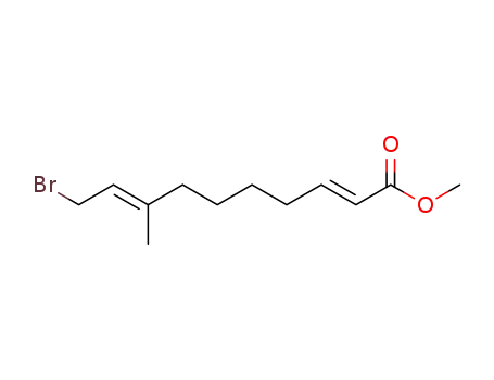 2,8-Decadienoic acid, 10-bromo-8-methyl-, methyl ester, (2E,8E)-