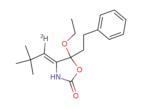 Molecular Structure of 308274-40-0 (C<sub>18</sub>H<sub>24</sub><sup>(2)</sup>HNO<sub>3</sub>)