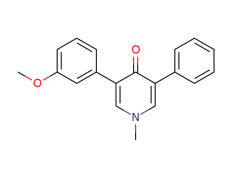 3-(3-methoxyphenyl)-1-methyl-5-phenylpyridin-4(1H)-one