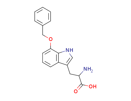 Tryptophan, 7-(phenylmethoxy)- cas  66866-40-8