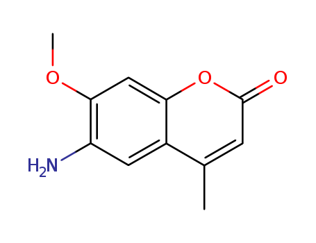 29001-27-2,6-amino-7-methoxy-4-methyl-chromen-2-one,Coumarin,6-amino-7-methoxy-4-methyl- (8CI);6-Amino-7-methoxy-4-methyl-2H-1-benzopyran-2-one; NSC 299881