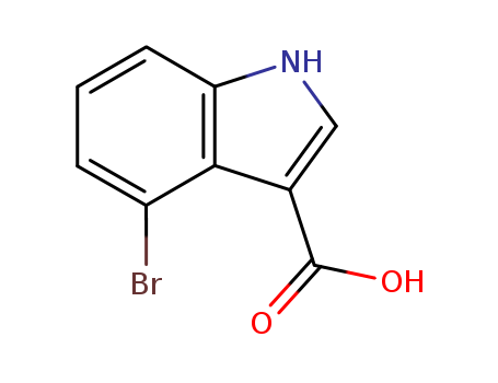 4-Bromoindole-3-carboxylic acid cas no. 110811-31-9 98%