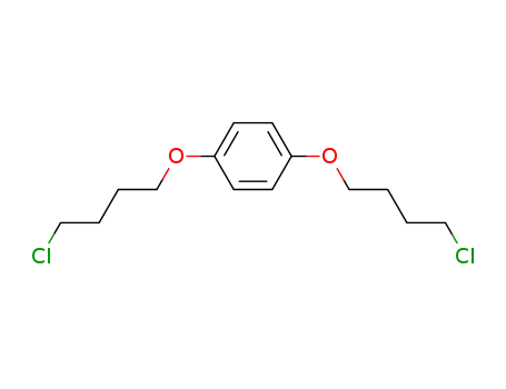 Molecular Structure of 79520-80-2 (Benzene, 1,4-bis(4-chlorobutoxy)-)