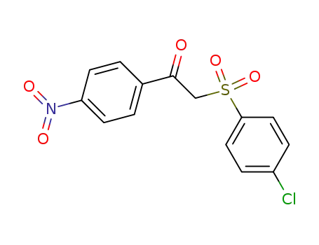 2-(4-Chlorobenzene-1-sulfonyl)-1-(4-nitrophenyl)ethan-1-one