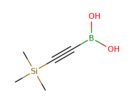 Molecular Structure of 491876-41-6 (TRIMETHYLSILYLETHYNYLBORONIC ACID)