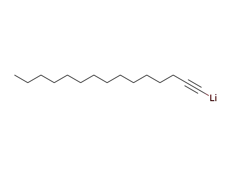 Molecular Structure of 105563-08-4 (Lithium, 1-pentadecynyl-)