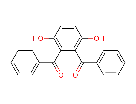 Molecular Structure of 111936-95-9 (Methanone, (3,6-dihydroxy-1,2-phenylene)bis[phenyl-)