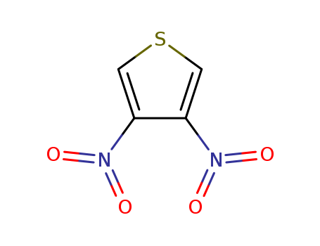 Molecular Structure of 19985-45-6 (Thiophene, 3,4-dinitro-)