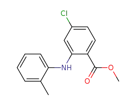 Benzoic acid, 4-chloro-2-[(2-methylphenyl)amino]-, methyl ester