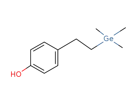 Molecular Structure of 232946-68-8 (4-(2-(trimethylgermyl)ethyl)phenol)
