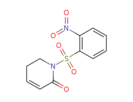 Molecular Structure of 1266568-91-5 (1-nosyl-5,6-dihydropyridin-2(1H)-one)