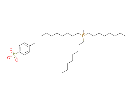 Molecular Structure of 1204316-80-2 (tri-n-octyl(methyl)phosphonium tosylate)