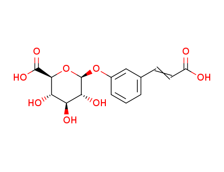(2S,3S,4S,5R,6S)-6-[3-[(E)-2-carboxyethenyl]phenoxy]-3,4,5-trihydroxy-oxane-2-carboxylic acid