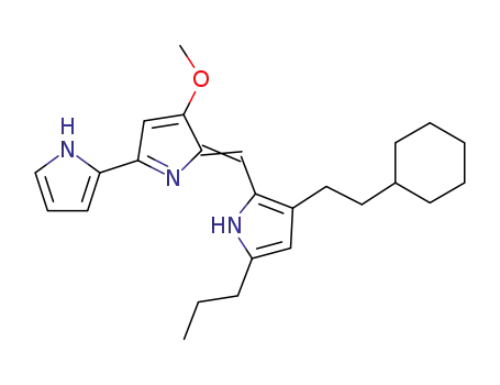 5'-[3-(2-cyclohexyl-ethyl)-5-propyl-1H-pyrrol-2-ylmethylene]-4'-methoxy-1H,5'H-[2,2']bipyrrolyl