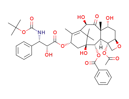 Molecular Structure of 153381-68-1 (7-Epi-docetaxel (Docetaxel Impurity C))
