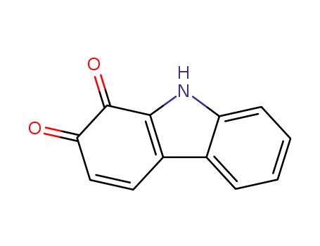 Molecular Structure of 105946-78-9 (1,2-dihydrocarbazole-1,2-dione)