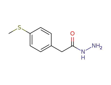 Molecular Structure of 1257393-74-0 ((4-methylthiophenyl)acetic acid hydrazide)