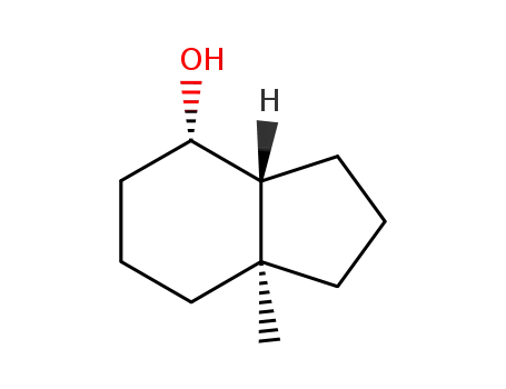 Molecular Structure of 733047-16-0 (1H-Inden-4-ol, octahydro-7a-methyl-, (3aR,4S,7aS)- (9CI))