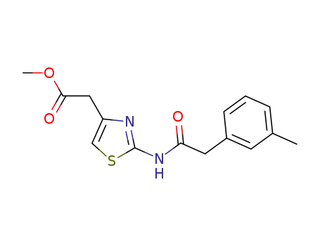methyl 2-(2-(2-m-tolylacetamido)thiazol-4-yl)acetate