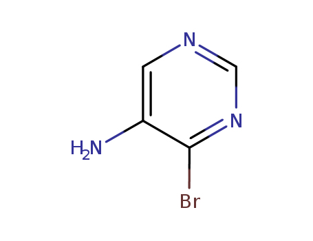 4-bromopyrimidin-5-amine;4-bromopyrimidin-5-ylamine;5-Amino-4-bromopyrimidine;