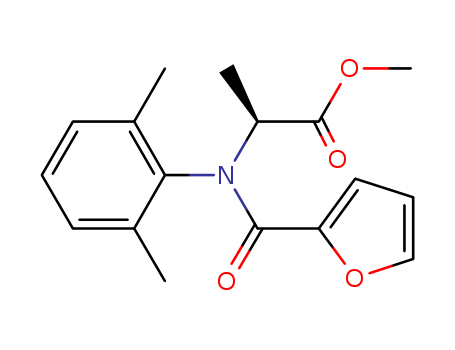 methyl N-(2,6-dimethylphenyl)-N-(2-furylcarbonyl)-DL-alaninate