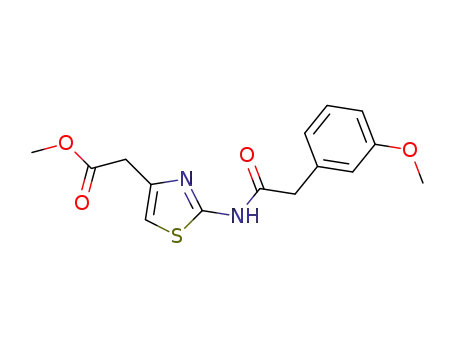 methyl 2-(2-(2-(3-methoxyphenyl)acetamido)thiazol-4-yl)acetate