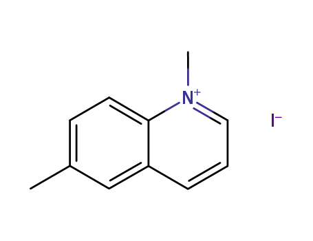 Molecular Structure of 14061-24-6 (1,6-dimethylquinolinium)