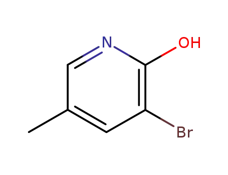 Molecular Structure of 17282-02-9 (3-BROMO-2-HYDROXY-5-METHYLPYRIDINE)