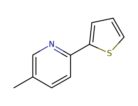 Pyridine, 5-methyl-2-(2-thienyl)-