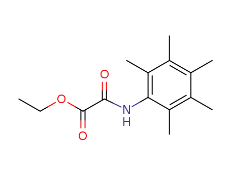 Molecular Structure of 1579250-32-0 (ethyl 2,3,4,5,6-pentamethylphenyloxamate)