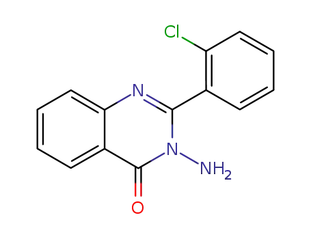 4(3H)-Quinazolinone, 3-amino-2-(2-chlorophenyl)-