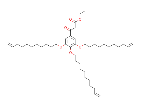 ethyl 3,4,5-tri(10-undecenyloxy)benzoylacetate
